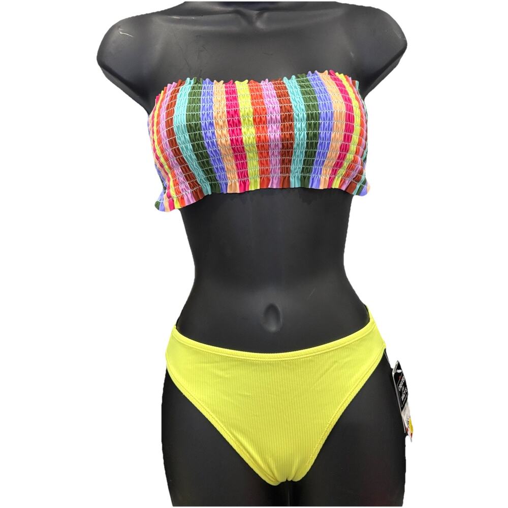 NWT Salt & Cove Bikini top small multicolor Macys bundle